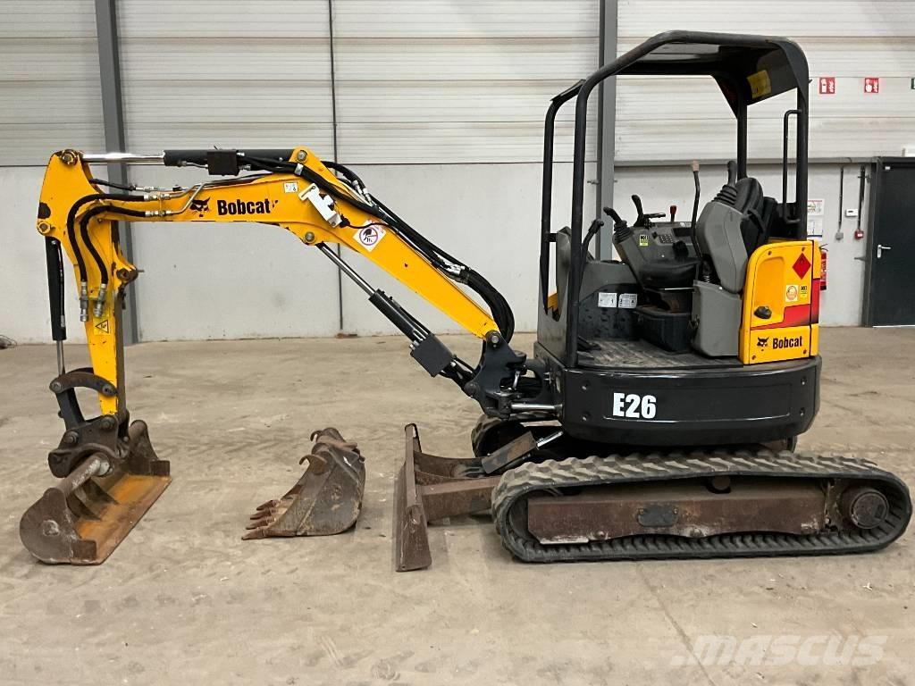 Bobcat E 26 EM Miniekskavaatorid < 7 t
