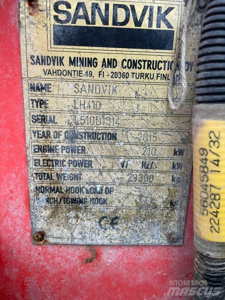 Sandvik LH 410 Maaalused laadurid