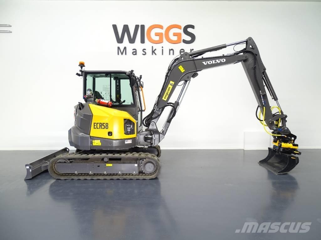 Volvo ECR58F Miniekskavaatorid < 7 t