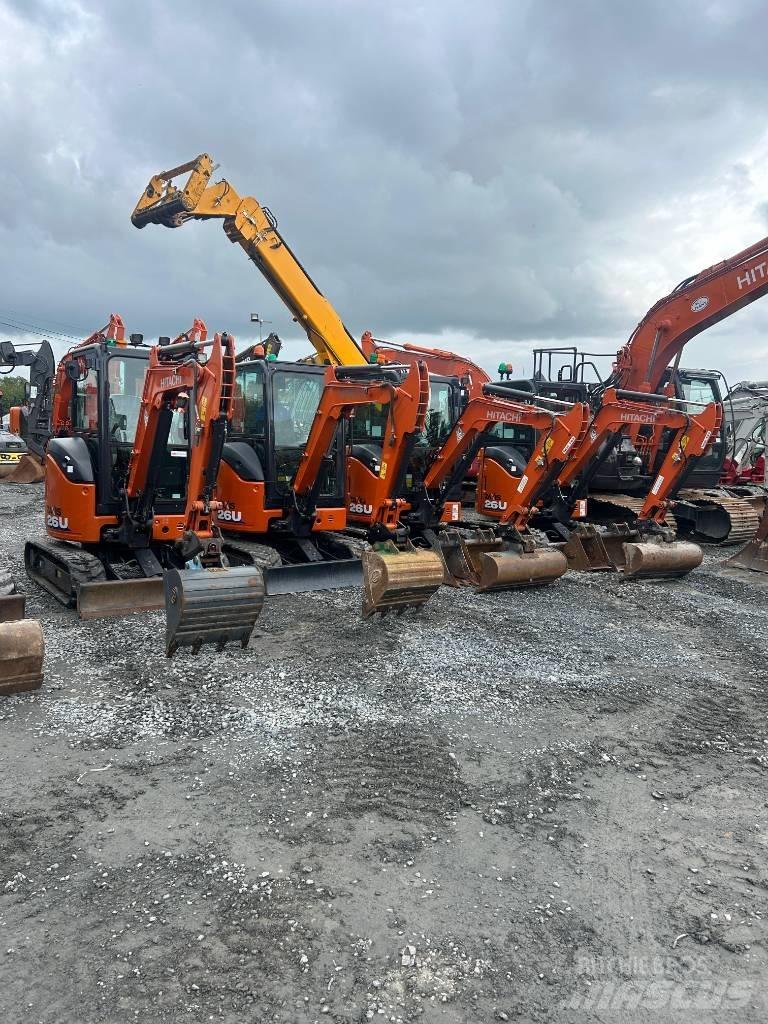 Hitachi ZX 26 U-6 Miniekskavaatorid < 7 t