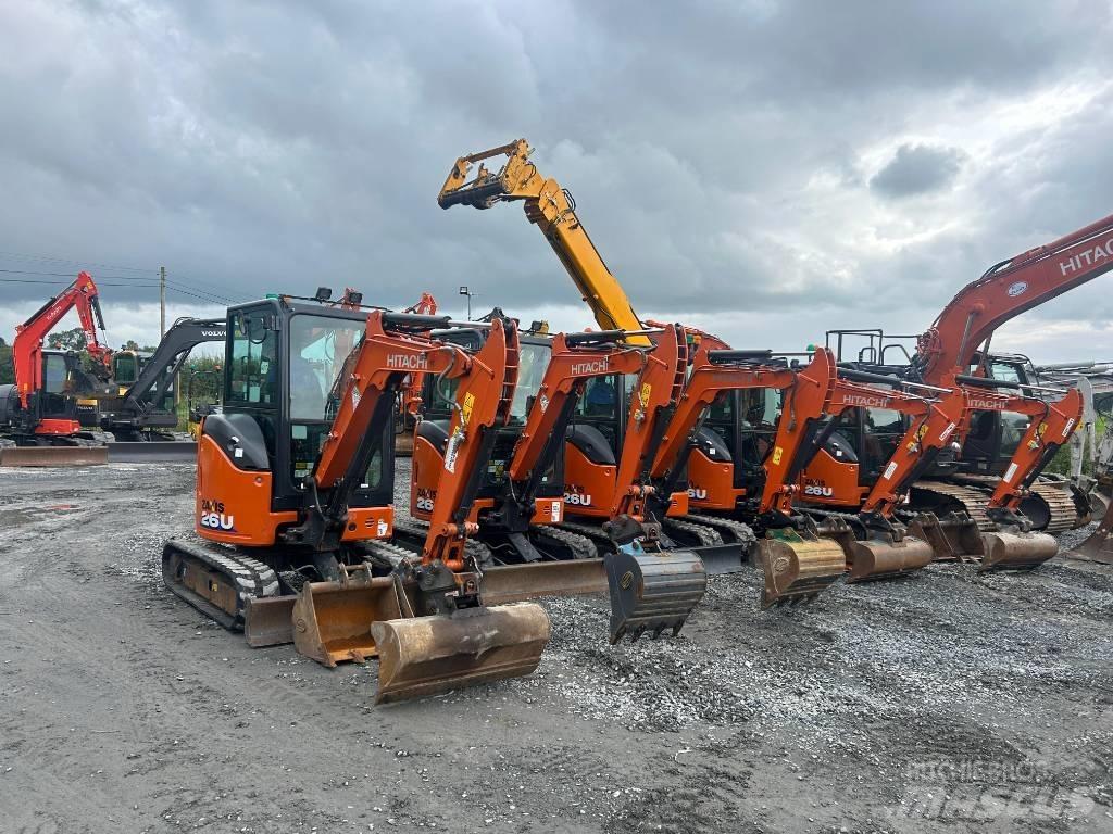 Hitachi ZX 26 U-6 Miniekskavaatorid < 7 t