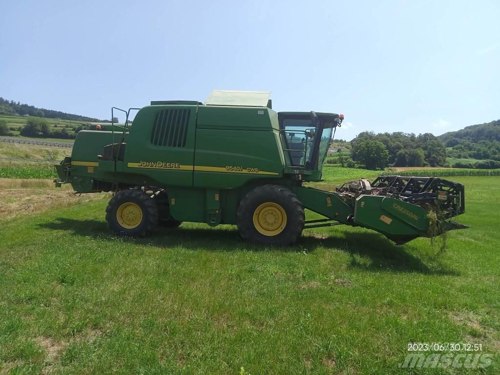 John Deere 9540 CWS Teraviljakombainid