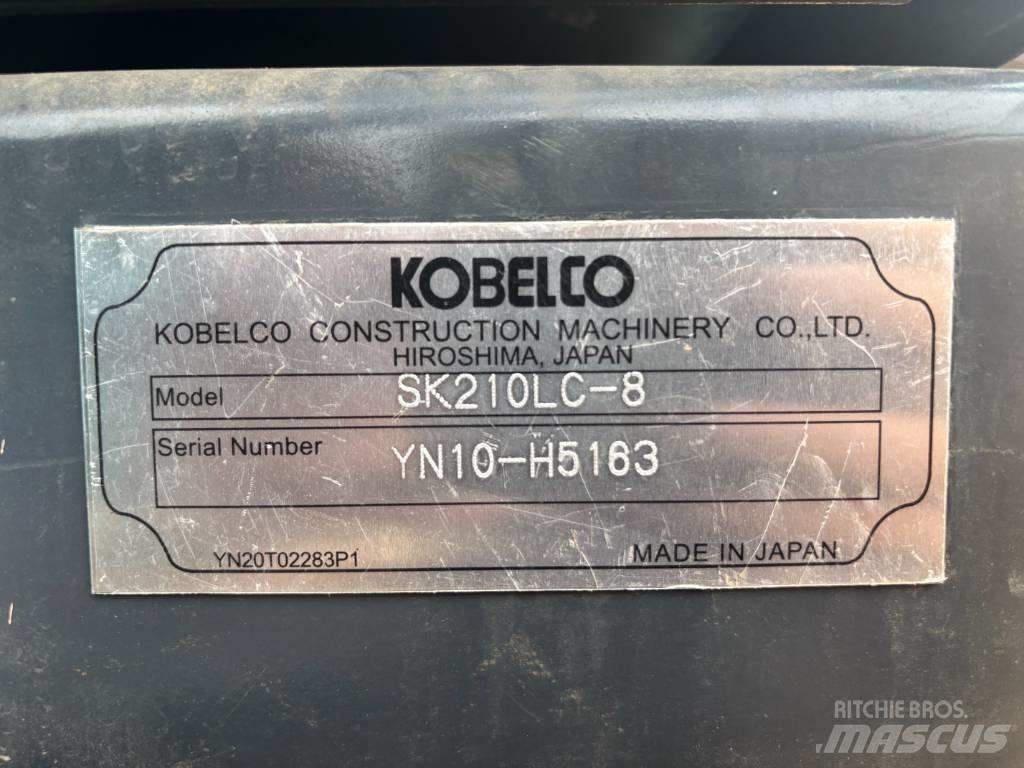 Kobelco SK 210 Roomikekskavaatorid