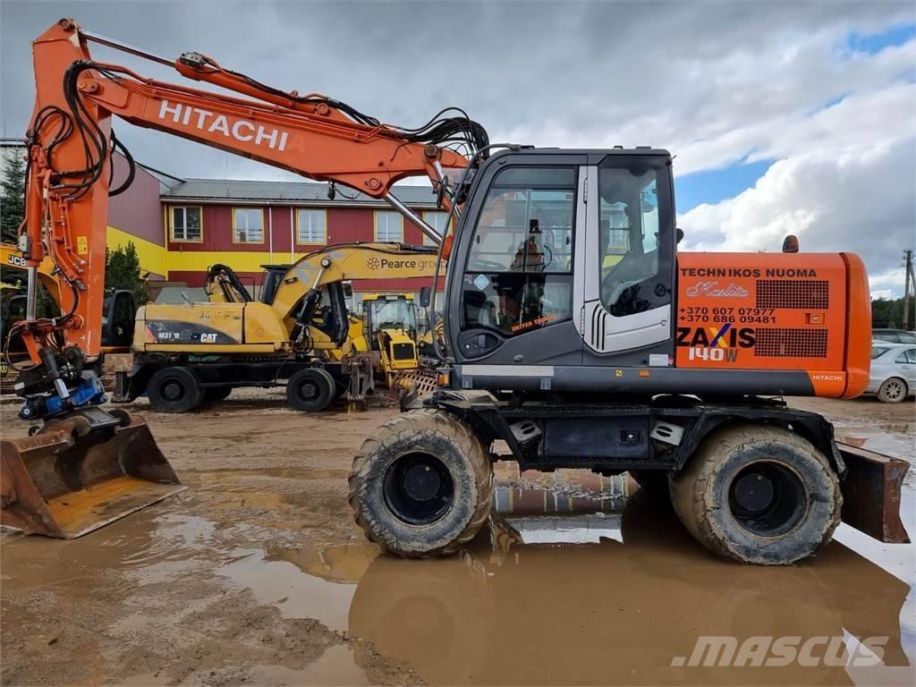 Hitachi ZX 140 W-3 Ratasekskavaatorid