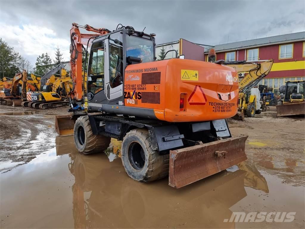 Hitachi ZX 140 W-3 Ratasekskavaatorid