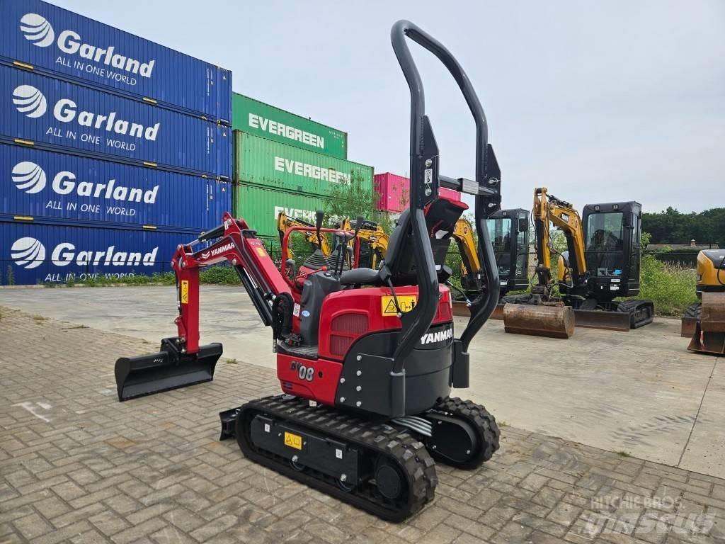 Yanmar SV08-1C Miniekskavaatorid < 7 t