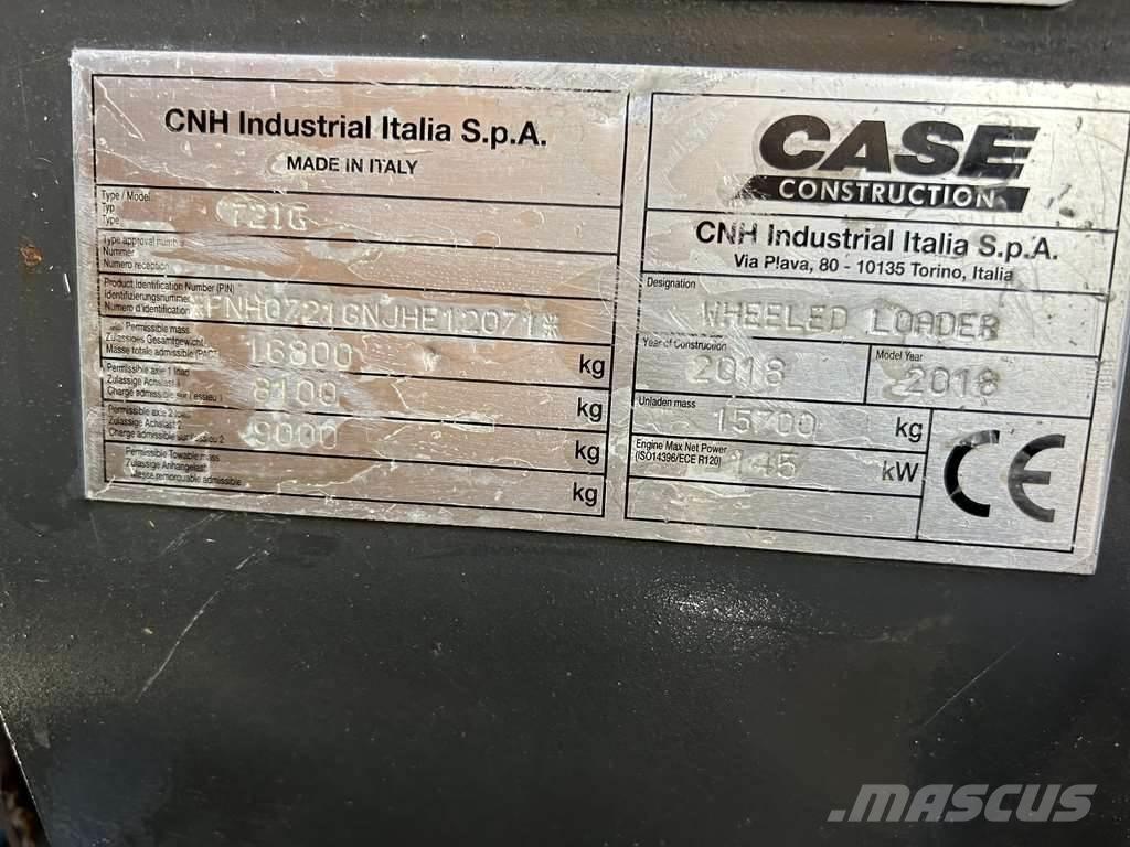 CASE 721G XR Rataslaadurid
