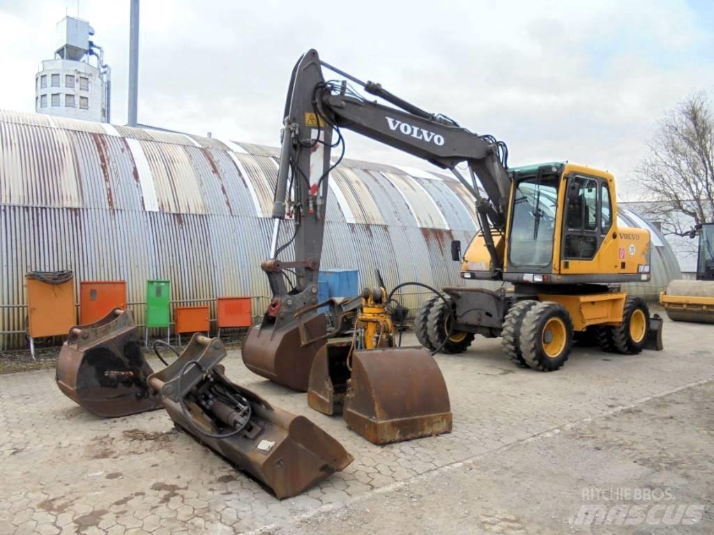 Volvo EW 140 B Ratasekskavaatorid