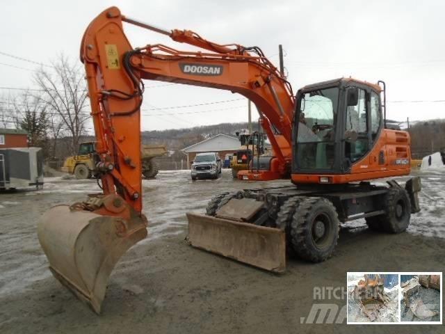 Doosan DX 140 W-3 Ratasekskavaatorid