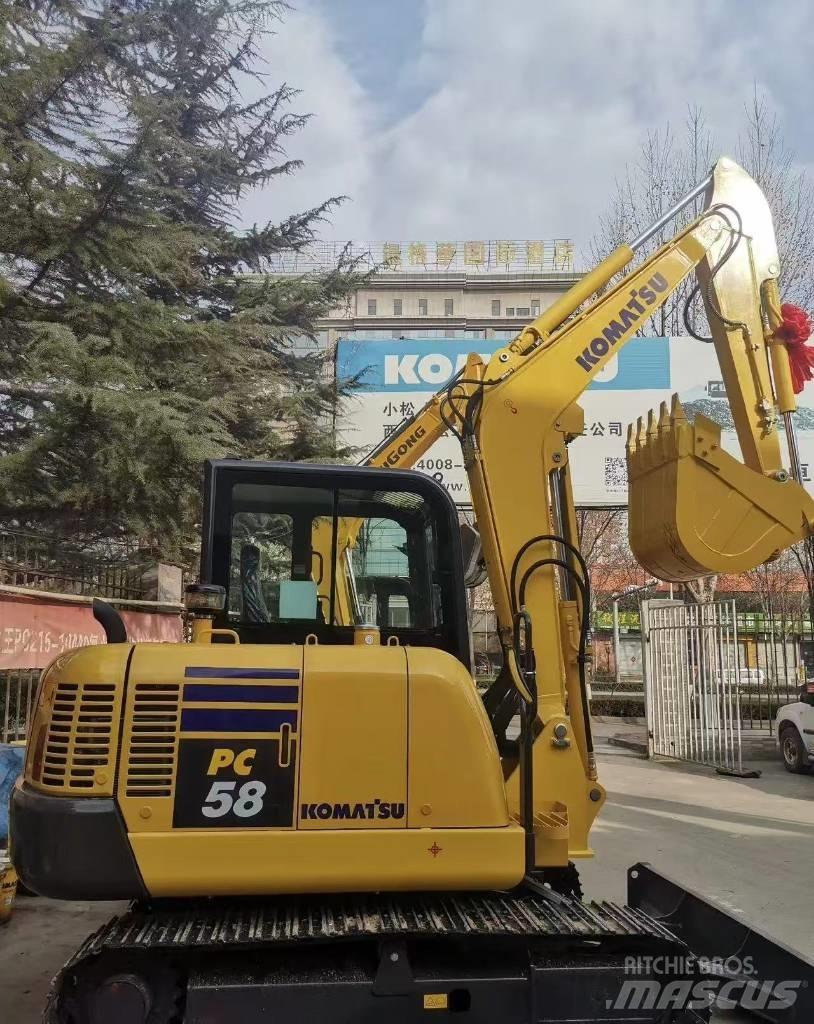 Komatsu PC 58 Miniekskavaatorid < 7 t