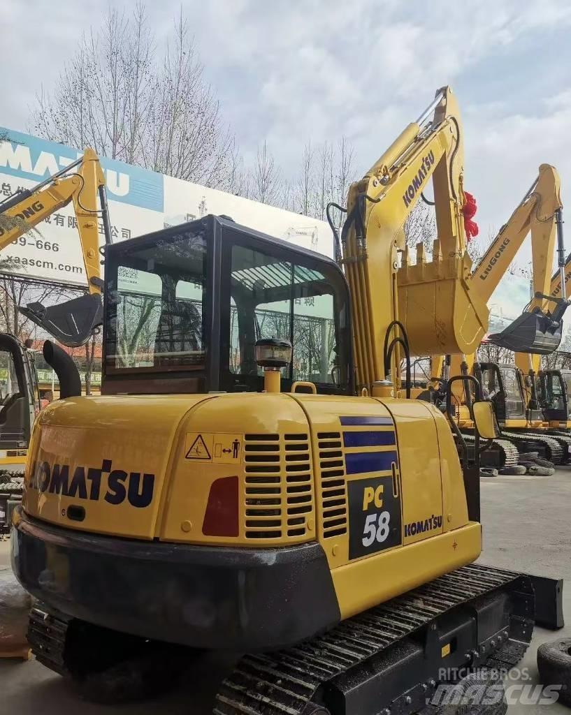 Komatsu PC 58 Miniekskavaatorid < 7 t