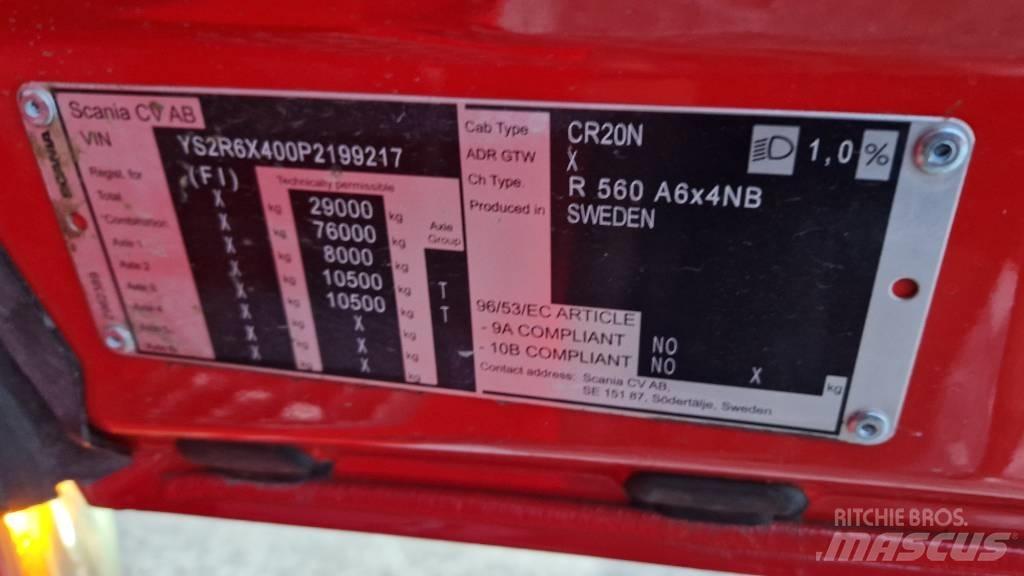 Scania HCT R560 6x4 Sadulveokid
