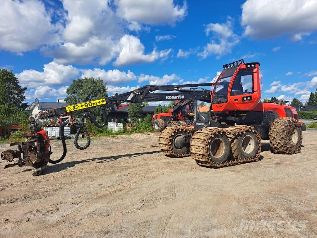 Komatsu 931 Harvesterid