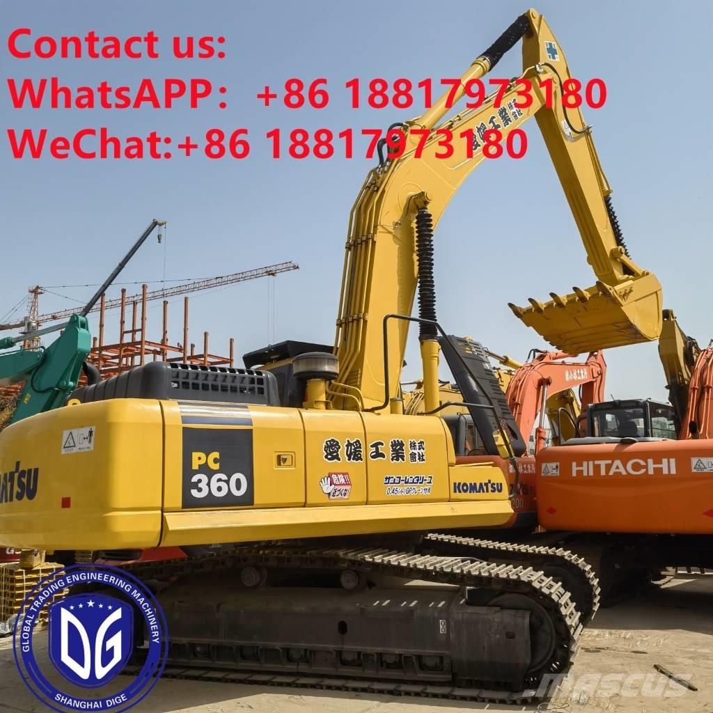 Komatsu PC 360-7 Roomikekskavaatorid