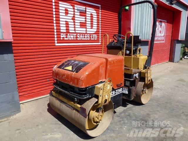 CAT CB 224 D Tandemrullid