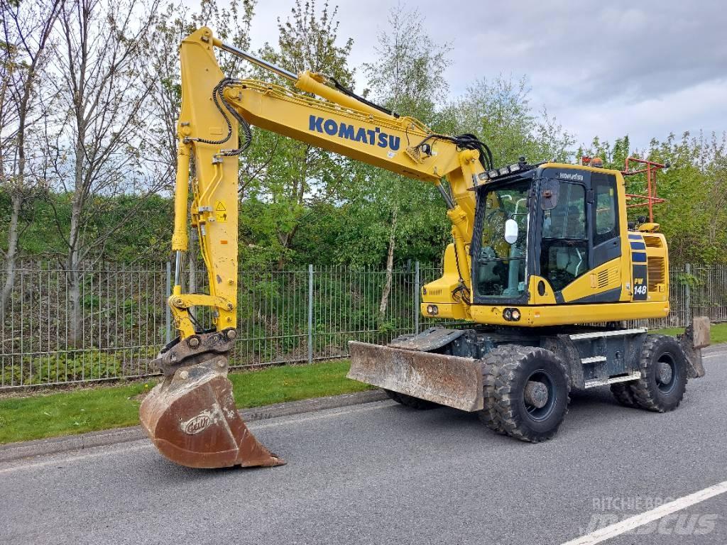 Komatsu PW148-11 Ratasekskavaatorid
