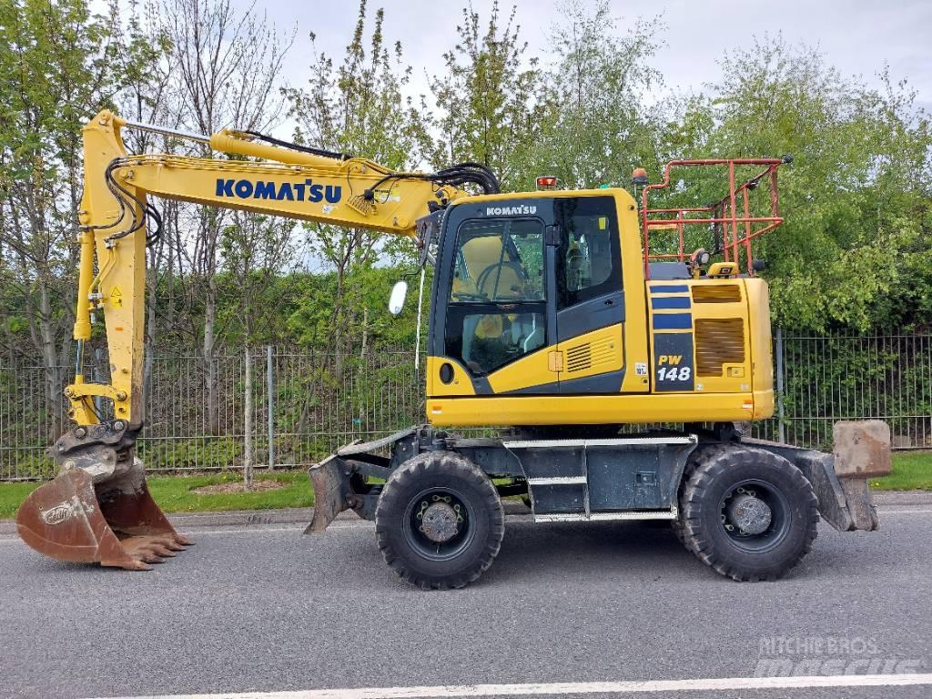 Komatsu PW148-11 Ratasekskavaatorid