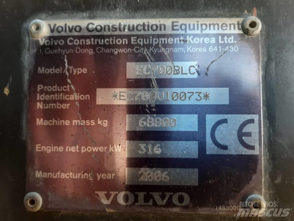 Volvo EC 700 B LC Roomikekskavaatorid