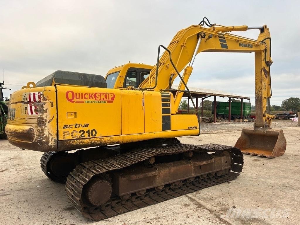 Komatsu PC 210-6K Roomikekskavaatorid