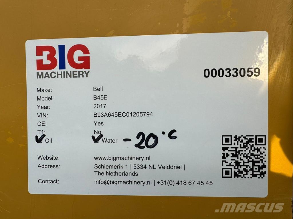 Bell B45E Liigendraamiga pinnaseveokid