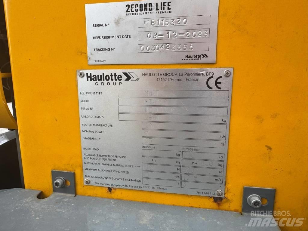 Haulotte Star 10 Vertikaalsed mast tõstukid