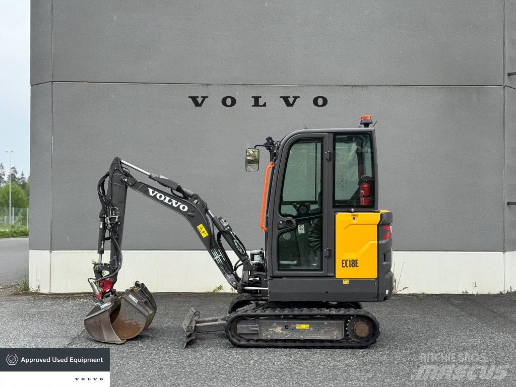 Volvo EC 18 E Miniekskavaatorid < 7 t