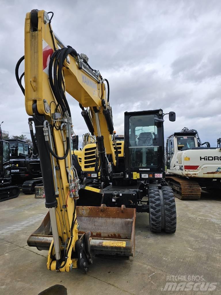 Yanmar B 95 W Ratasekskavaatorid