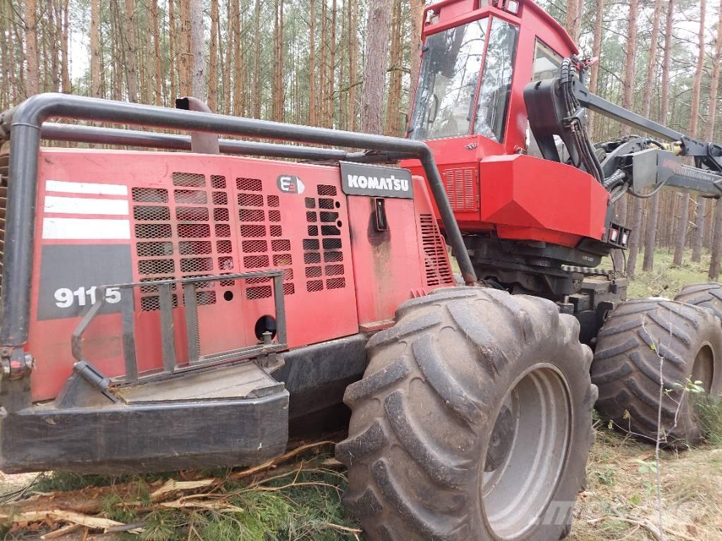 Komatsu 911.5 Harvesterid