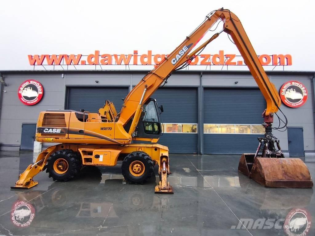 CASE WX 170 Materjalikäitlusmasinad
