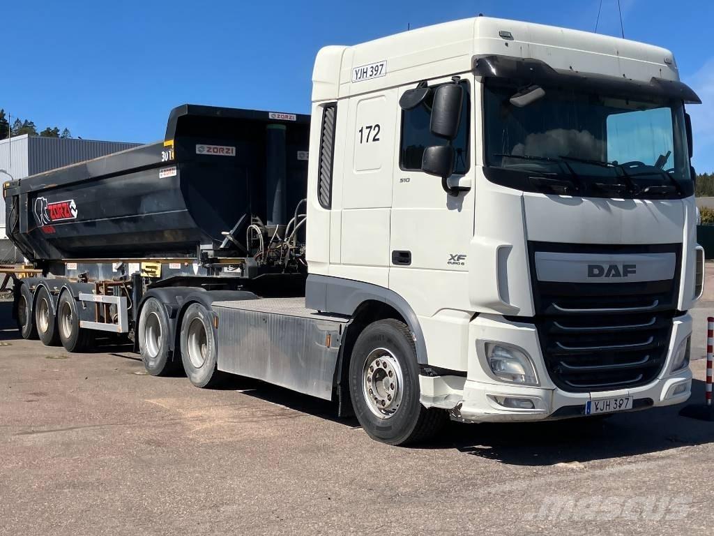 DAF XF 510 Sadulveokid