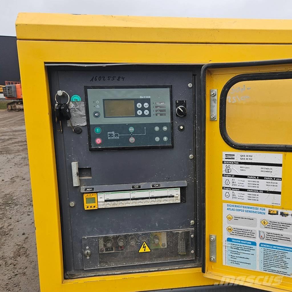 Atlas Copco QAS 40 Diiselgeneraatorid