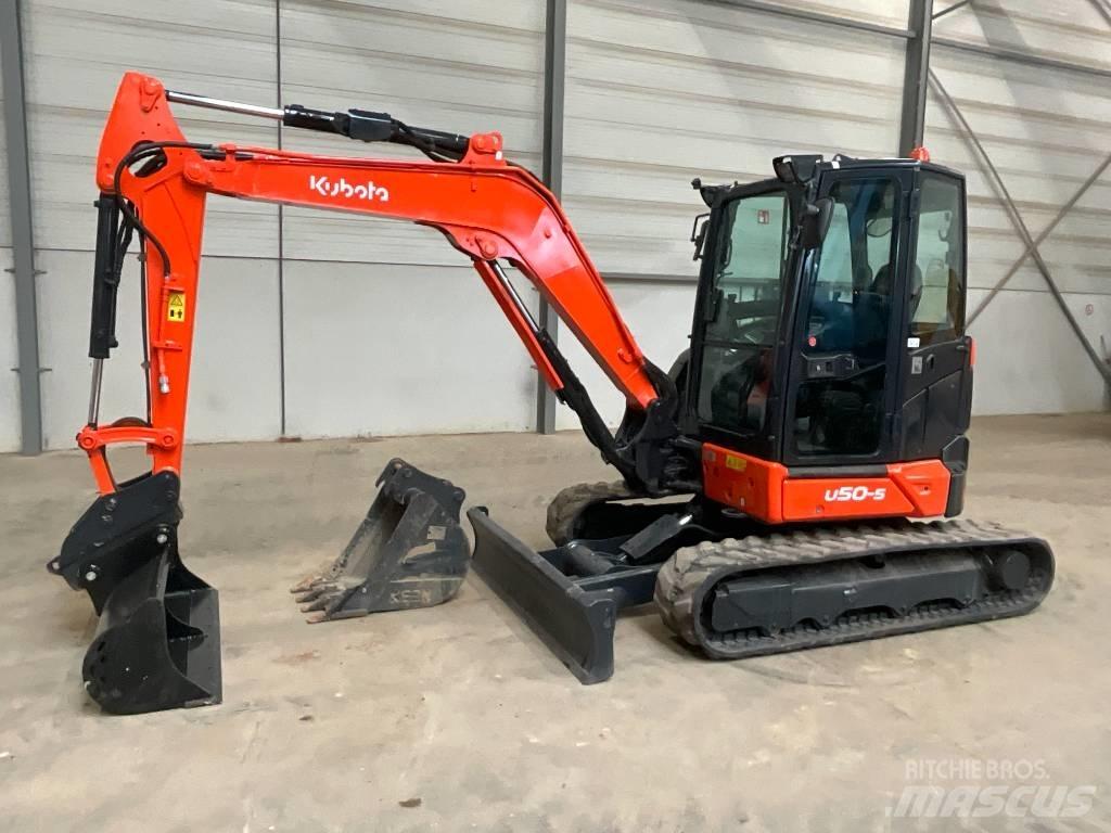 Kubota U 50-5 Miniekskavaatorid < 7 t
