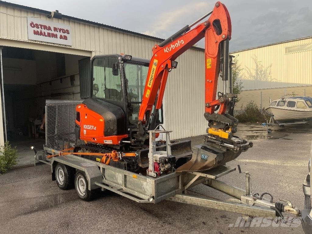 Kubota KX 027 Miniekskavaatorid < 7 t
