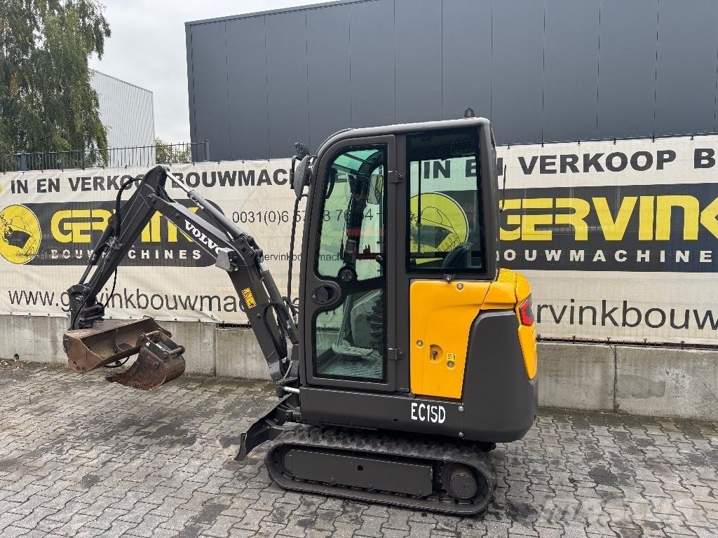 Volvo EC15 Miniekskavaatorid < 7 t