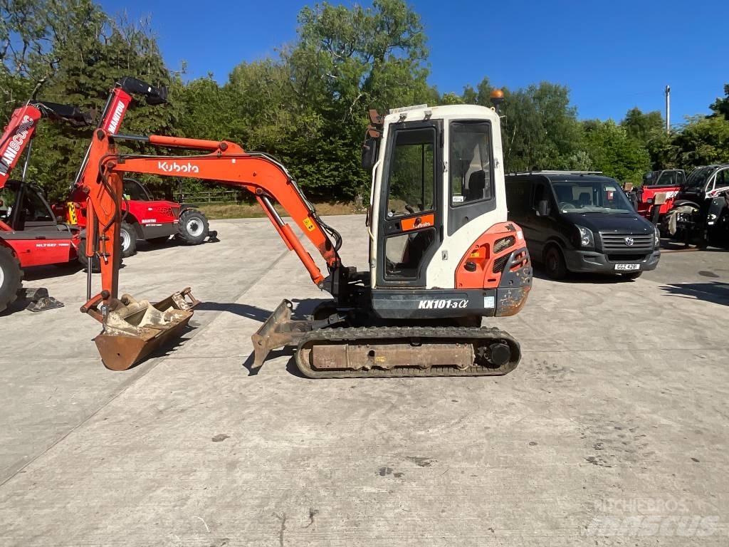Kubota KX 101-3 A Miniekskavaatorid < 7 t