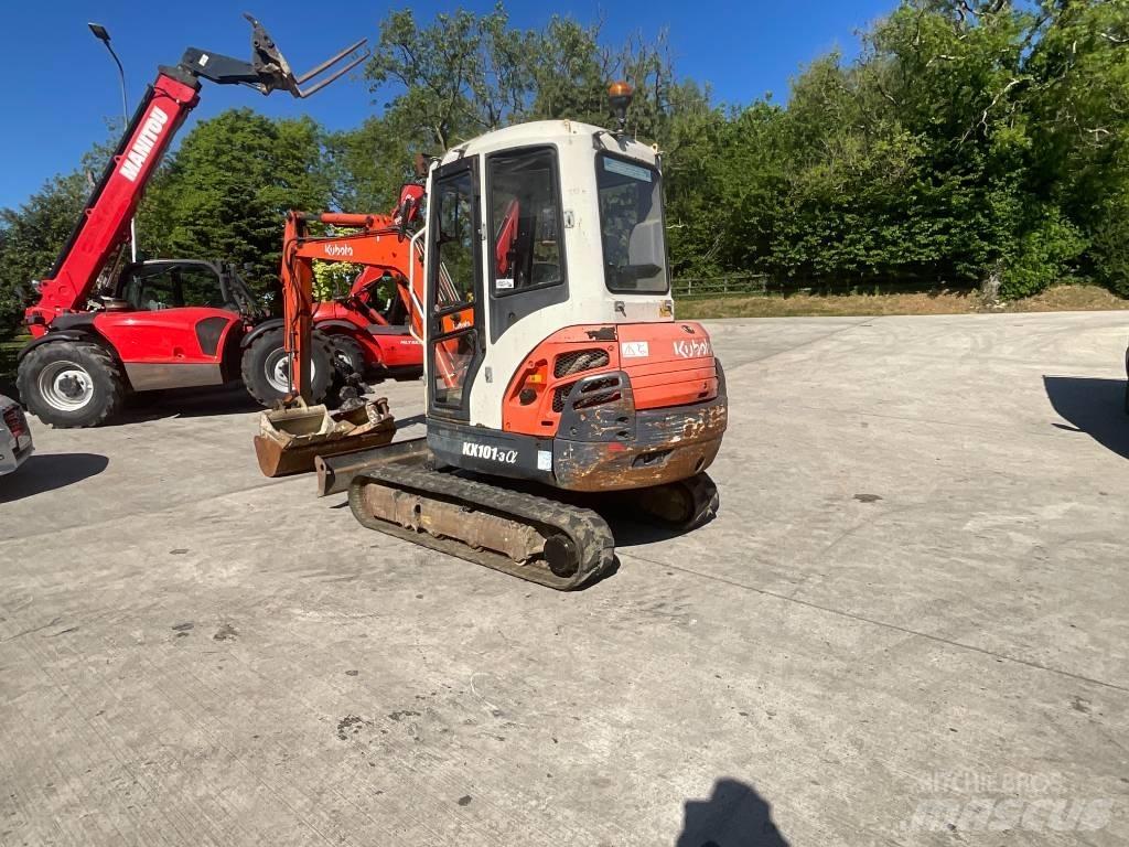 Kubota KX 101-3 A Miniekskavaatorid < 7 t