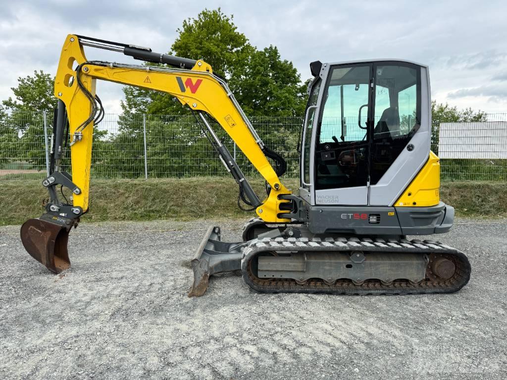 Wacker Neuson ET58 Roomikekskavaatorid