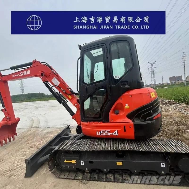 Kubota U 55 Roomikekskavaatorid