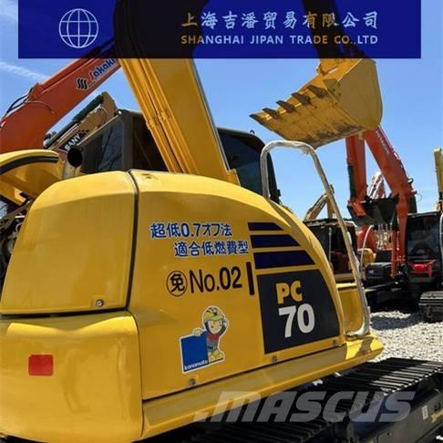 Komatsu PC 70 Roomikekskavaatorid