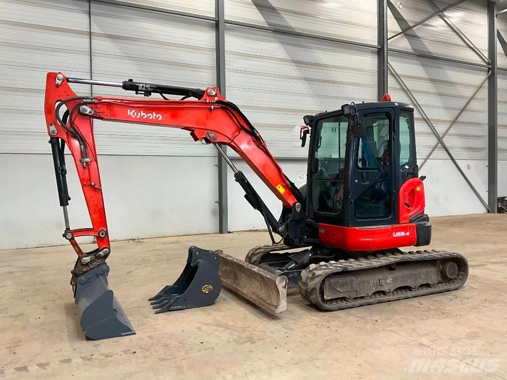 Kubota U 55-4 Miniekskavaatorid < 7 t