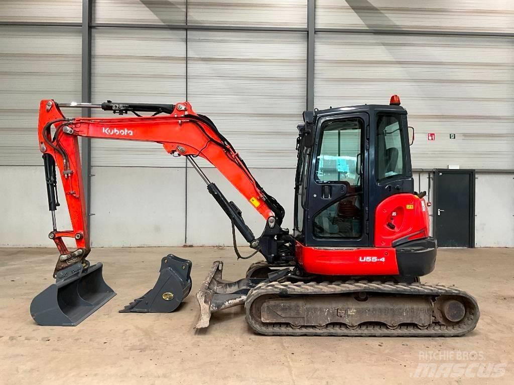 Kubota U 55-4 Miniekskavaatorid < 7 t