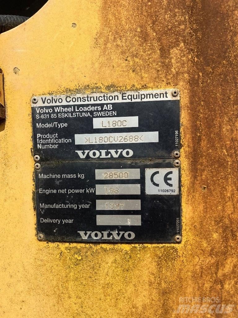 Volvo L180c Rataslaadurid
