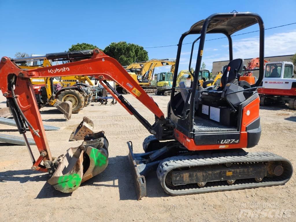 Kubota U 27-4 Miniekskavaatorid < 7 t