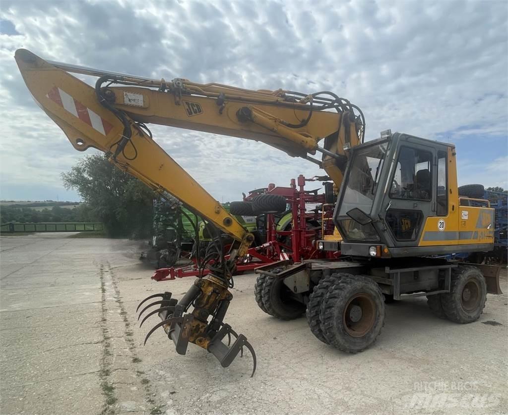 JCB 130 W Ratasekskavaatorid