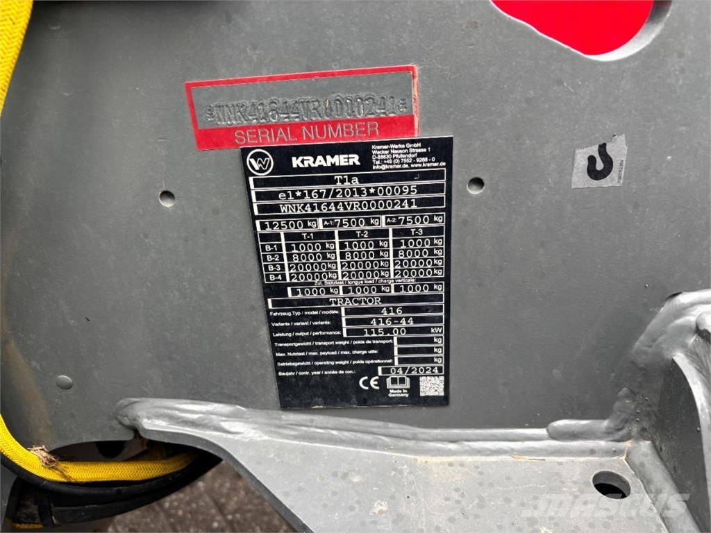 Kramer KT557 Teleskooplaadurid