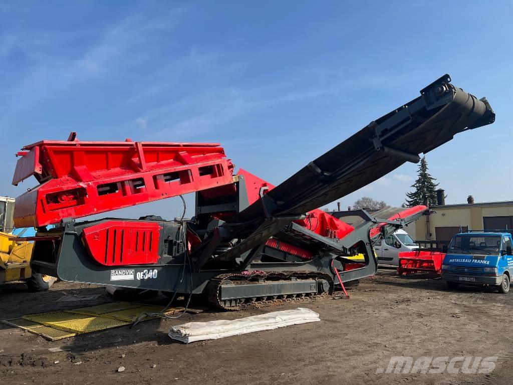 Sandvik QE 340 Iseliikuvad sõelad
