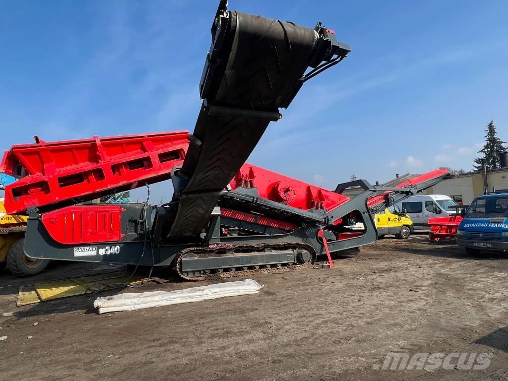 Sandvik QE 340 Iseliikuvad sõelad