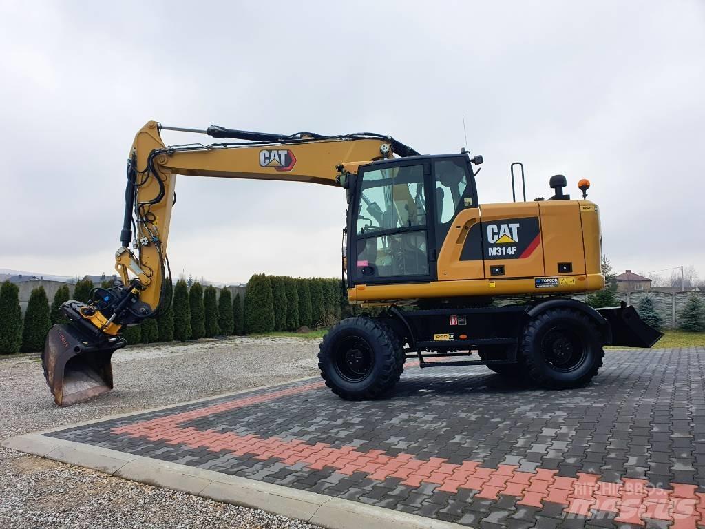 CAT M 314 F Ratasekskavaatorid