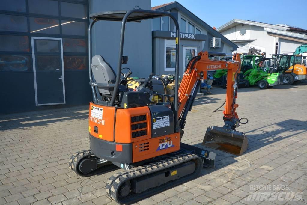Hitachi ZX 17 U-6 Miniekskavaatorid < 7 t