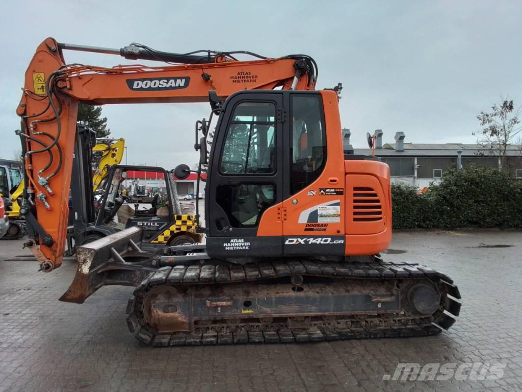 Doosan DX140LCR-5 Roomikekskavaatorid